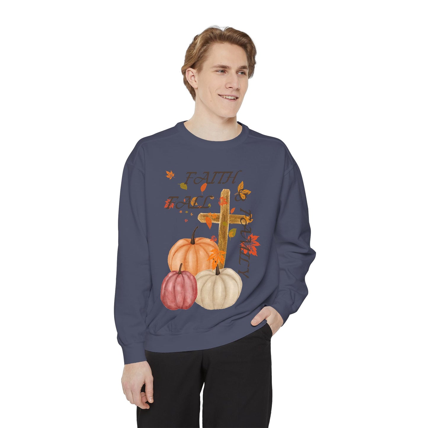 Fall Faith Unisex Sweatshirt - Warm and Comfortable Christian Apparel