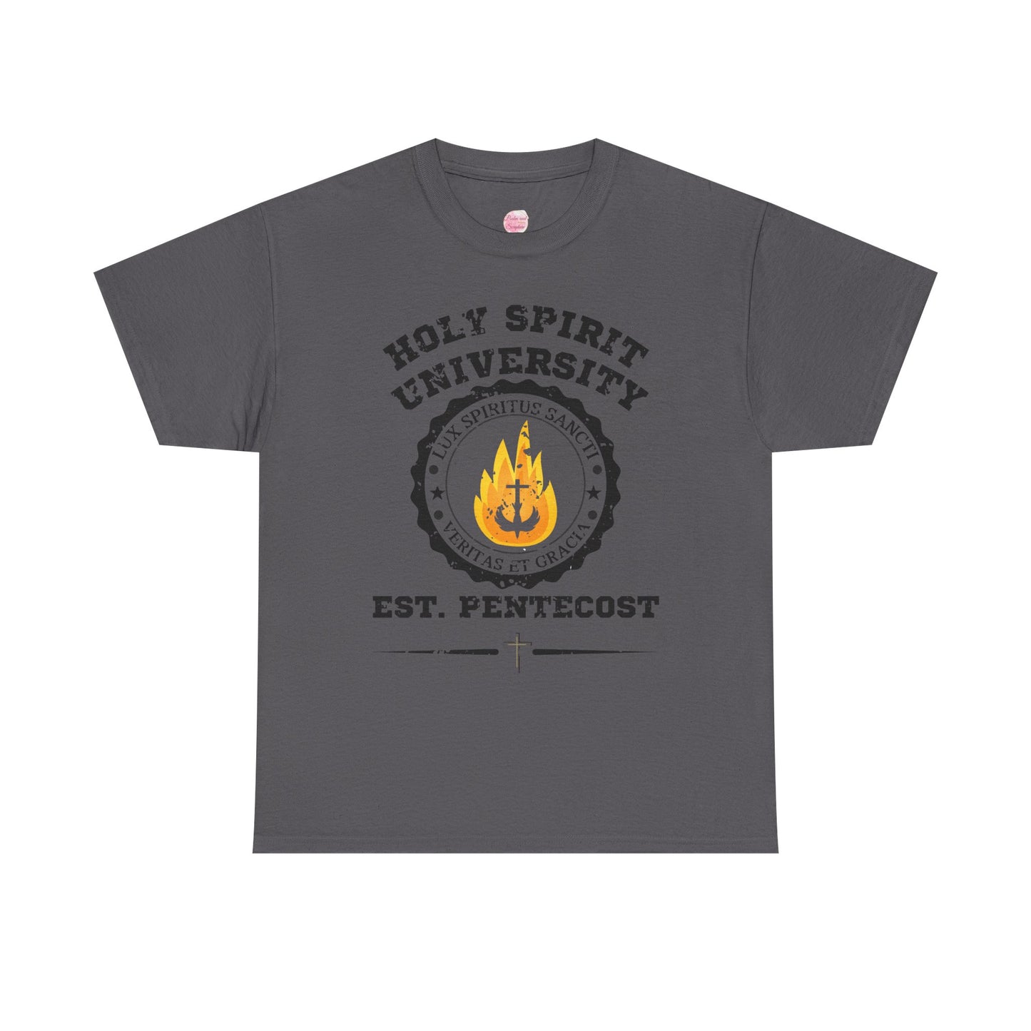 HOLY SPIRIT U. Collegiate Tee 🔥 EST. Pentecost | Comfort Colors