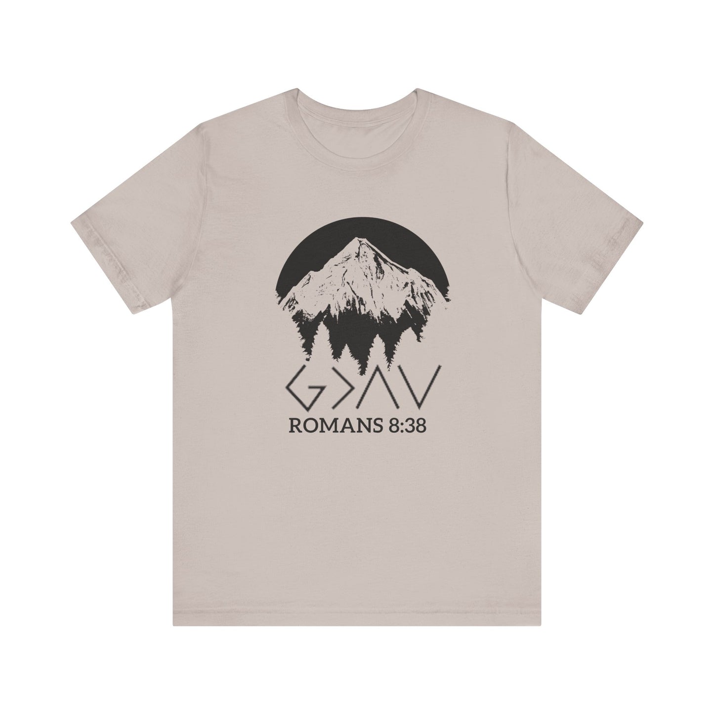 God is Greater Unisex Jersey Short Sleeve Tee