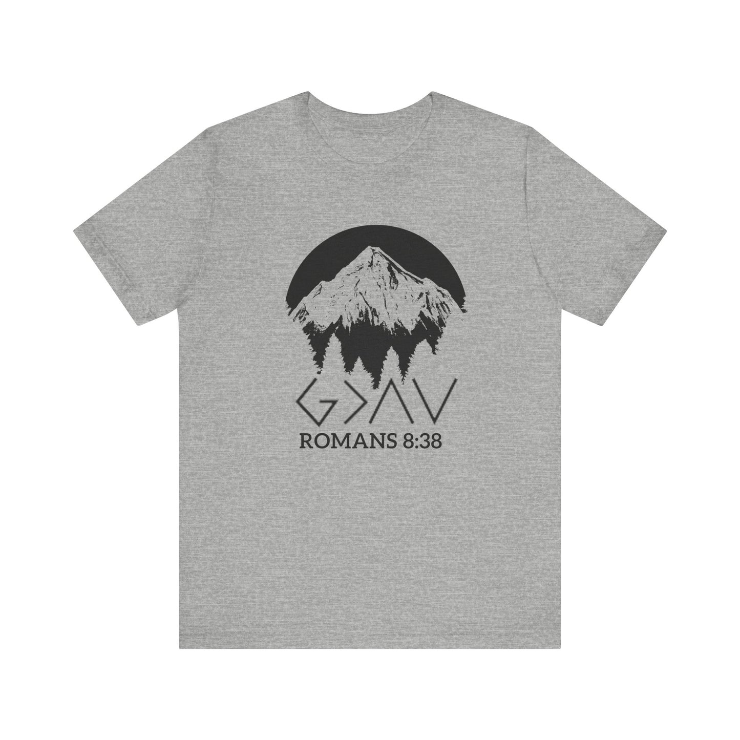 God is Greater Unisex Jersey Short Sleeve Tee