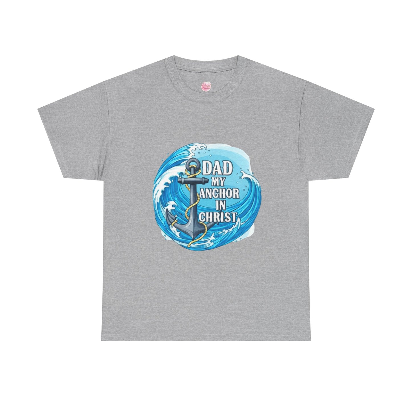 ⚓️ Faith & Family Tee! Dad My Anchor In Christ - Perfect Father's Day Gift! 🙏