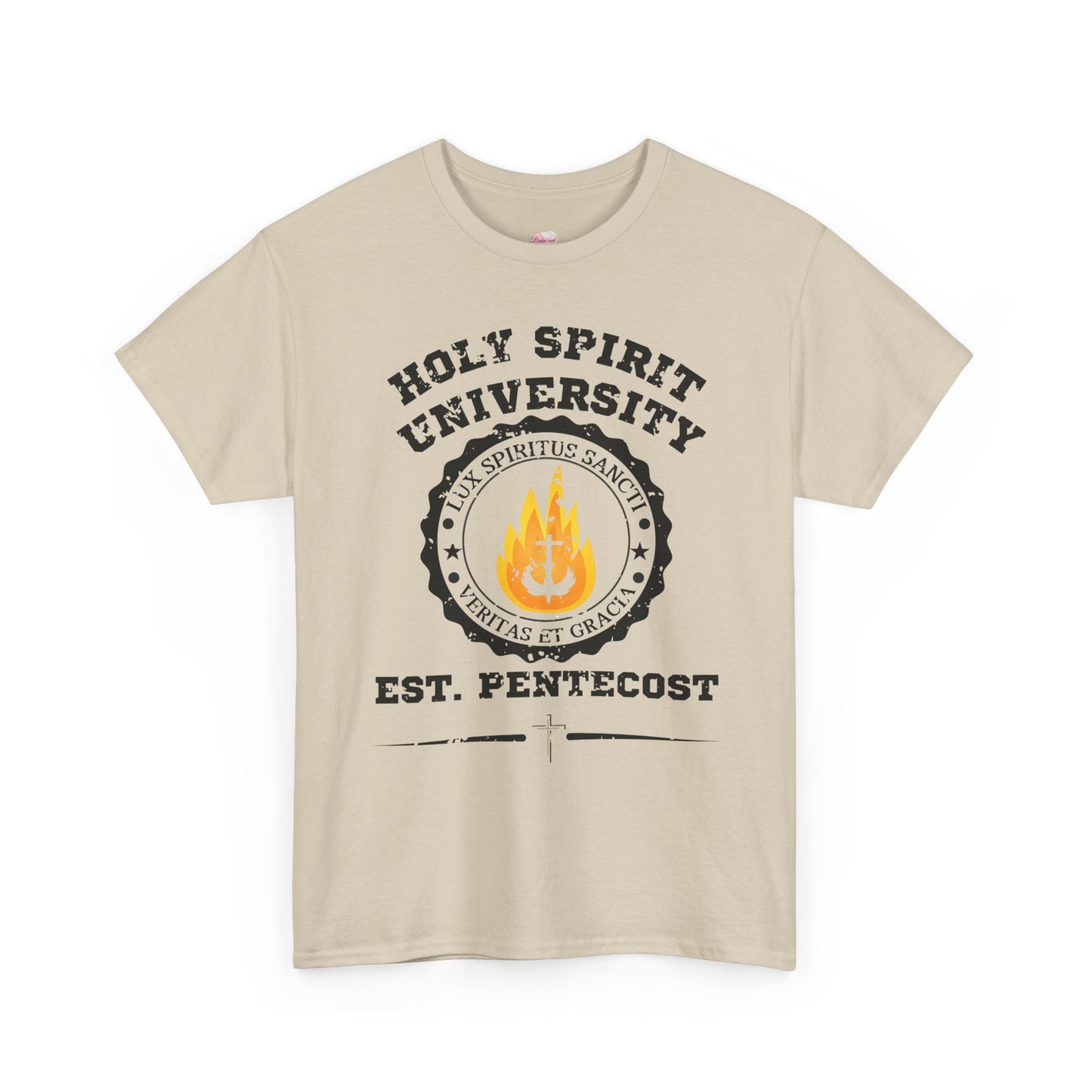 HOLY SPIRIT U. Collegiate Tee 🔥 EST. Pentecost | Comfort Colors