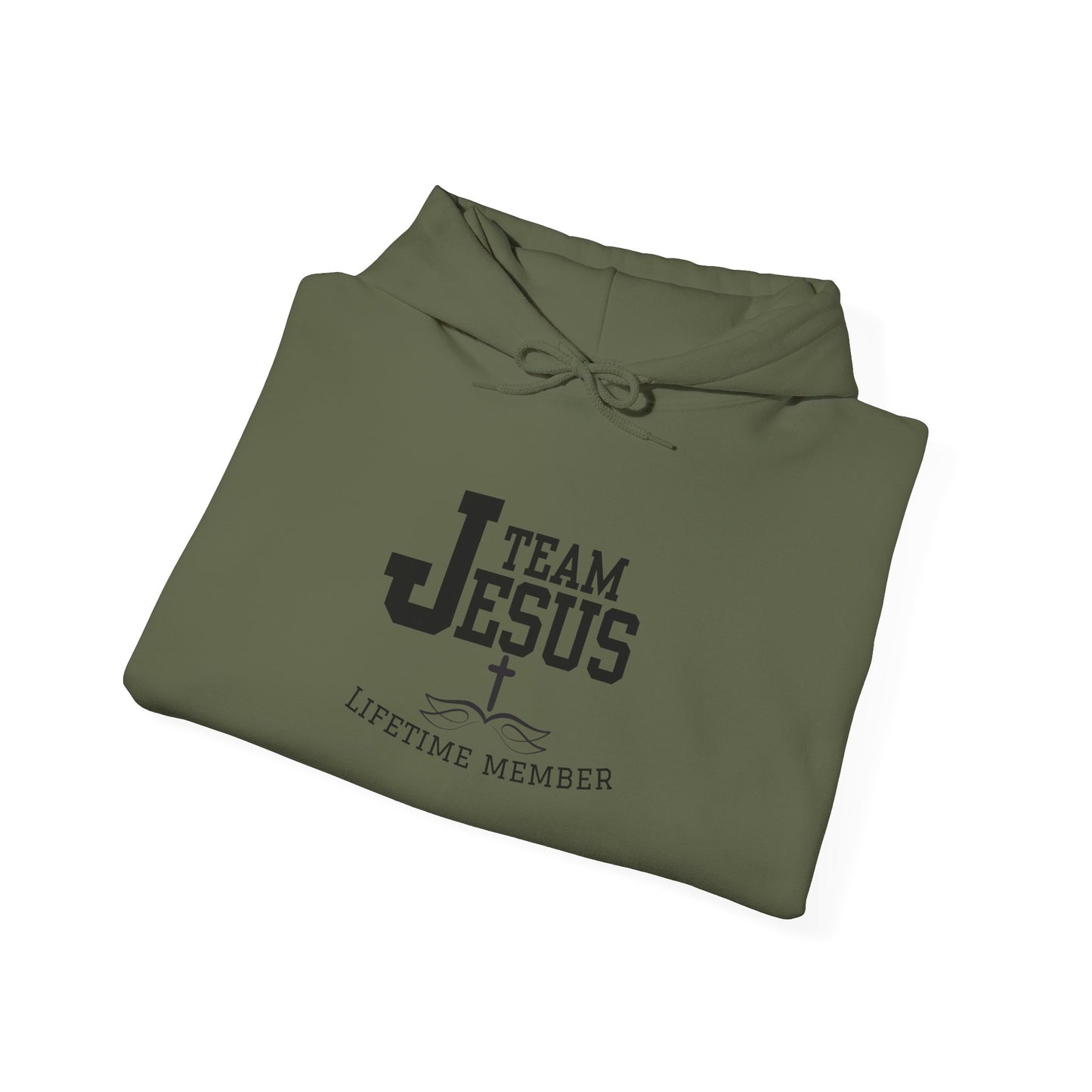 Team Jesus Unisex Heavy Blend™ Hooded Sweatshirt
