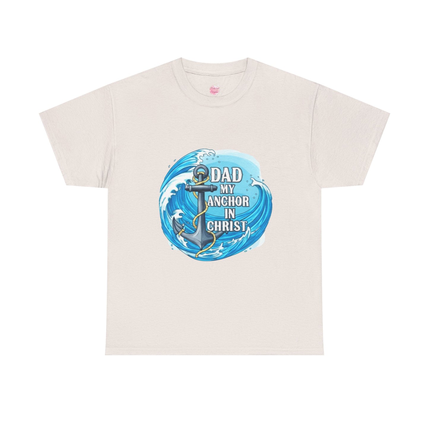 ⚓️ Faith & Family Tee! Dad My Anchor In Christ - Perfect Father's Day Gift! 🙏