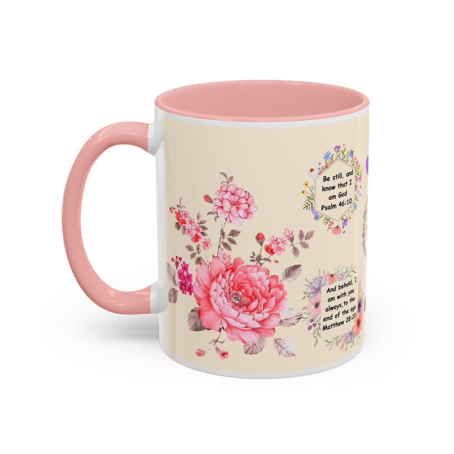 Flowers Accent Coffee Mug (11, 15oz)