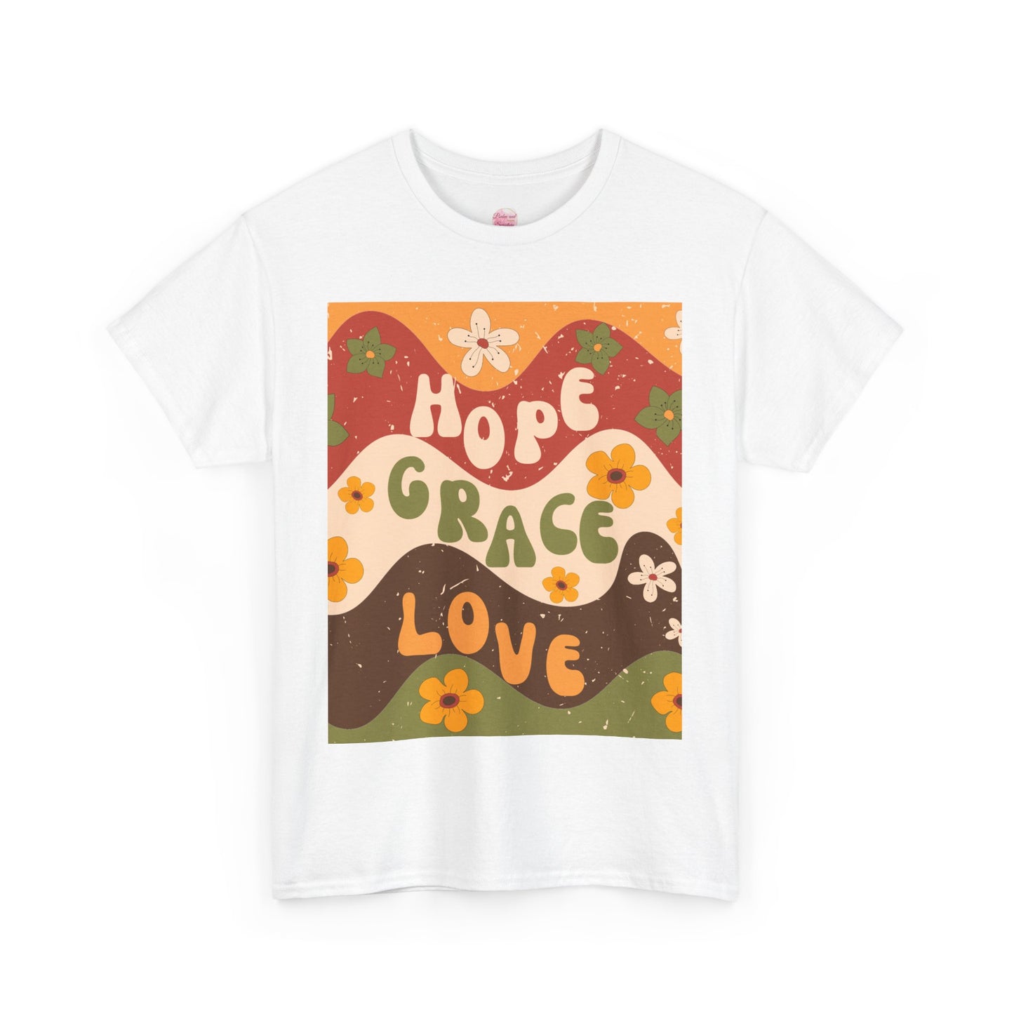 Groovy Faith! Hope Grace Love T-Shirt - Shop Now! 💖
