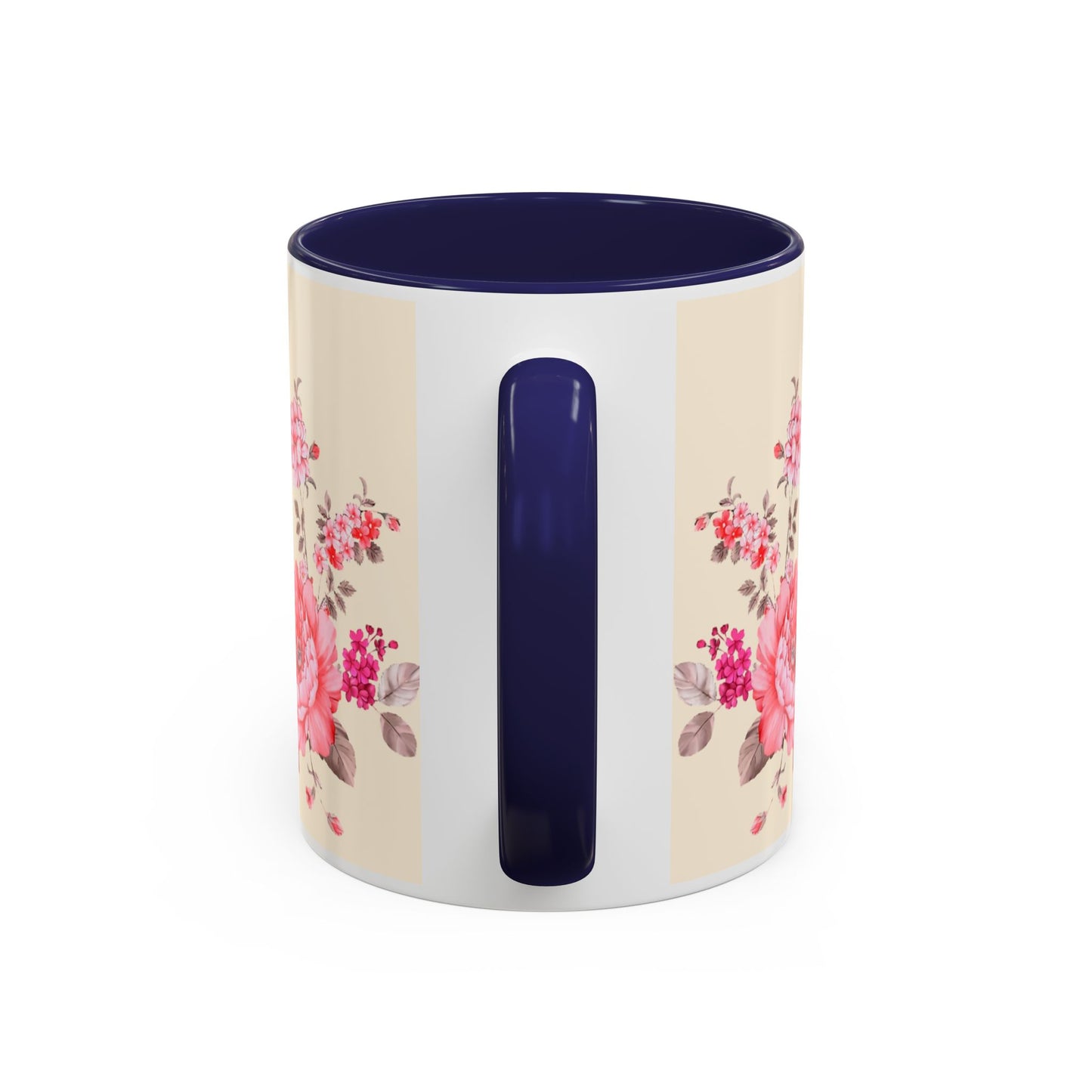 Flowers Accent Coffee Mug (11, 15oz)