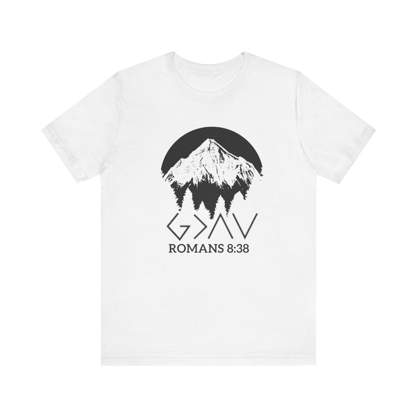 God is Greater Unisex Jersey Short Sleeve Tee