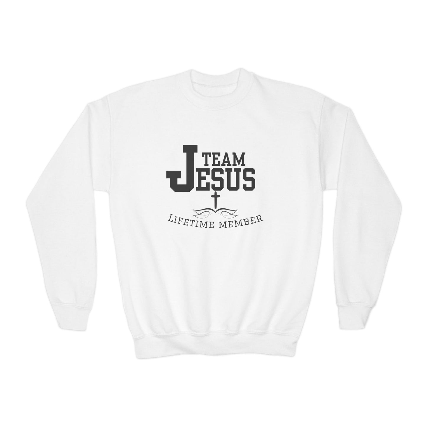 Team Jesus Youth Crewneck Sweatshirt