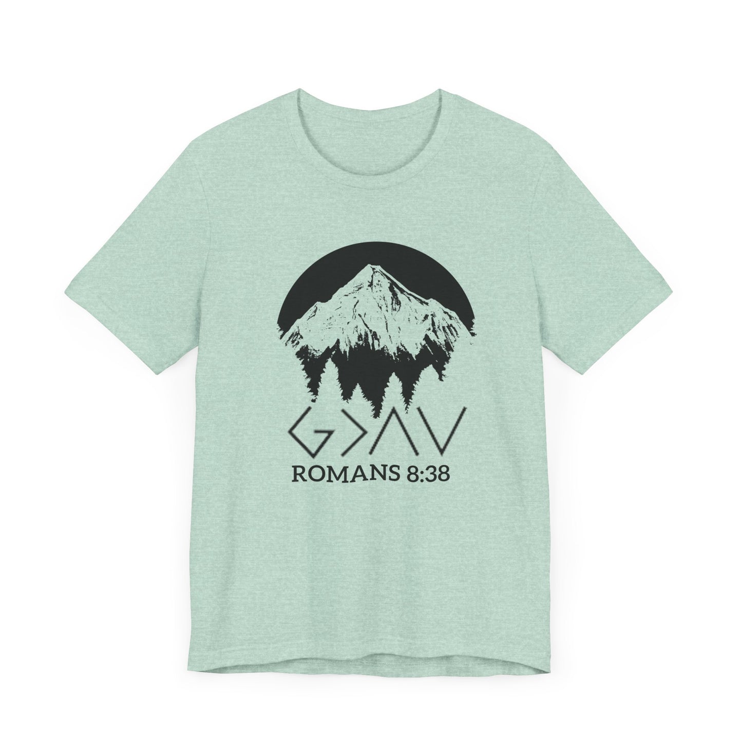 God is Greater Unisex Jersey Short Sleeve Tee