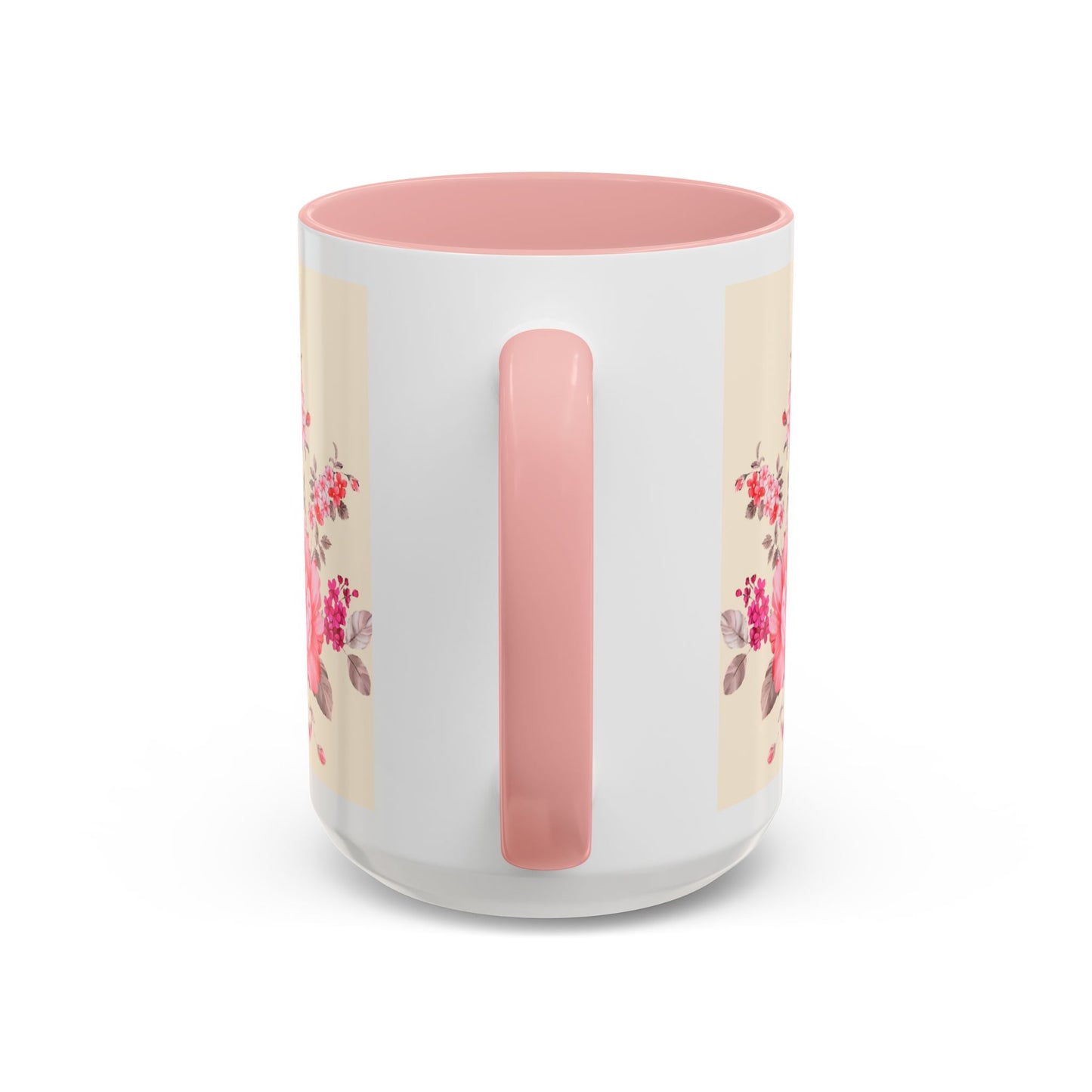 Flowers Accent Coffee Mug (11, 15oz)