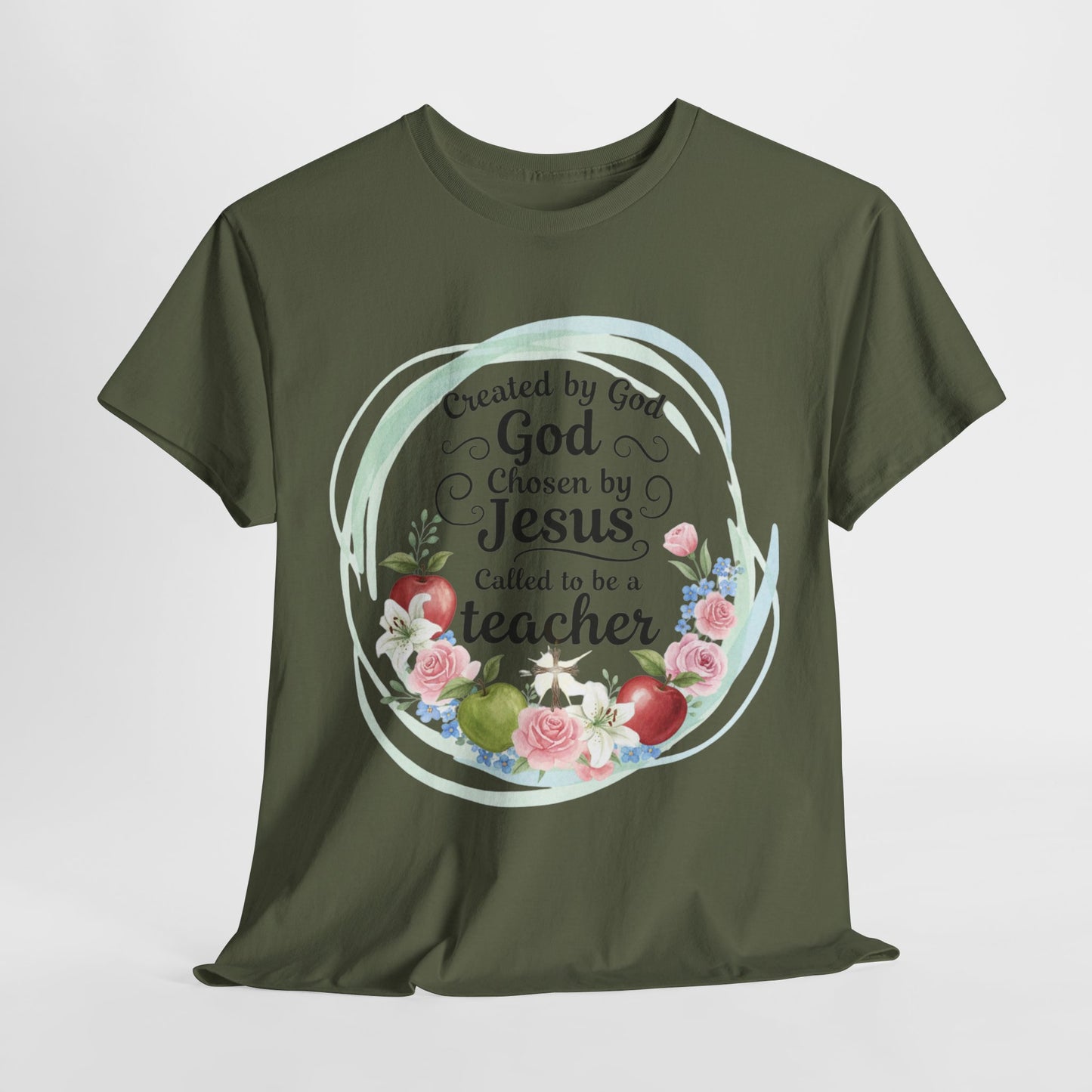 Faith, Apples & Awesome Teachers! New Tee Drop! #TeacherLife