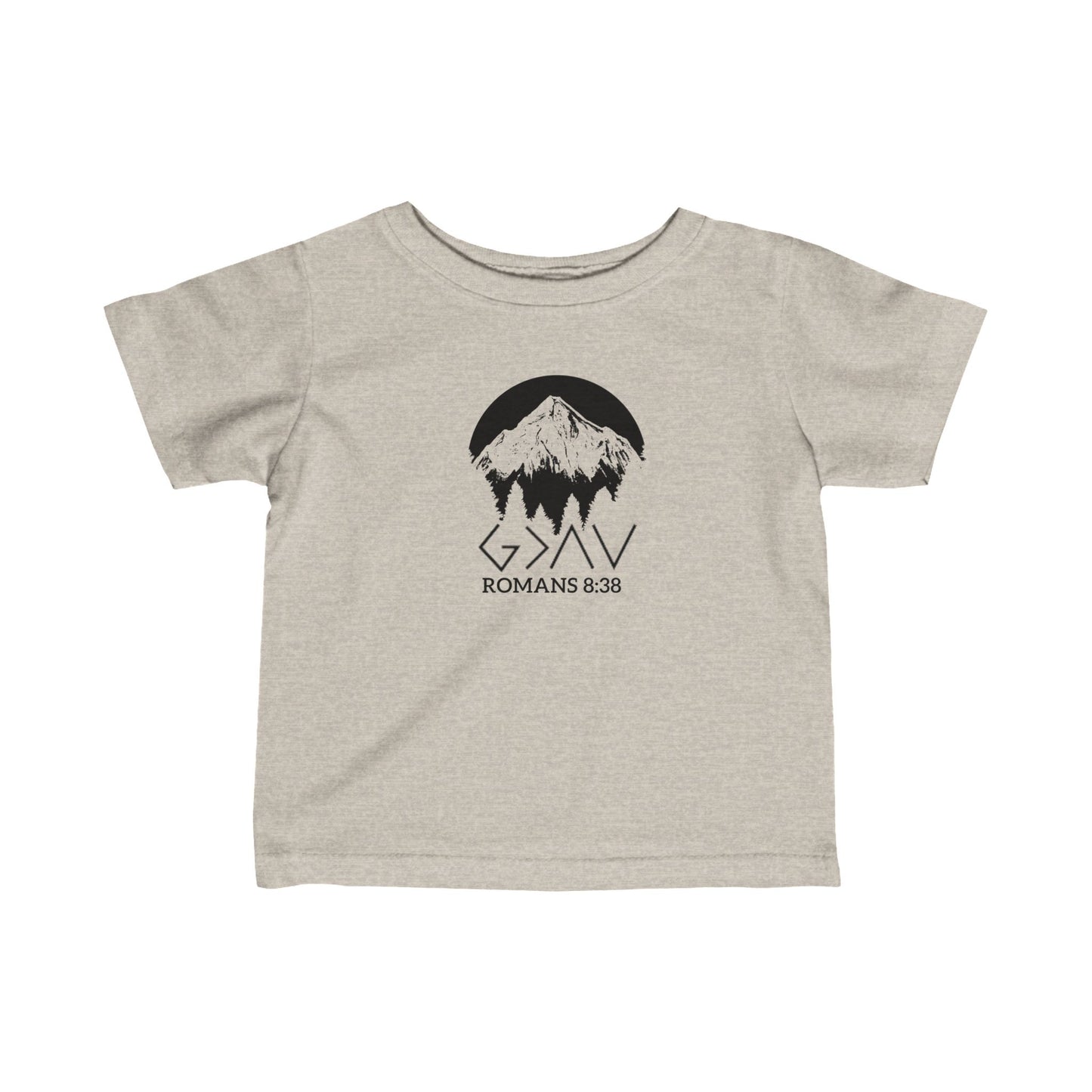 God is Greater Infant Fine Jersey Tee