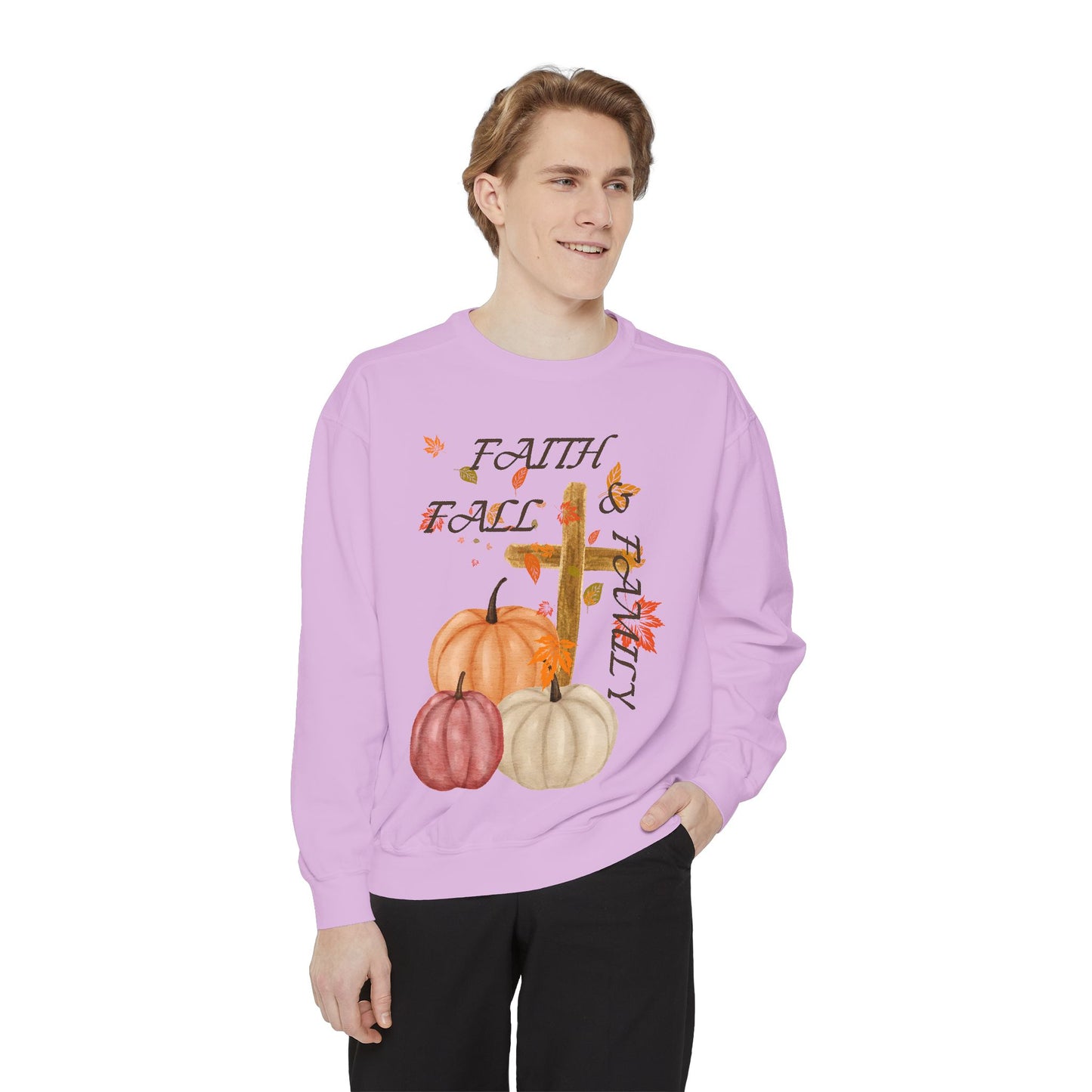 Fall Faith Unisex Sweatshirt - Warm and Comfortable Christian Apparel