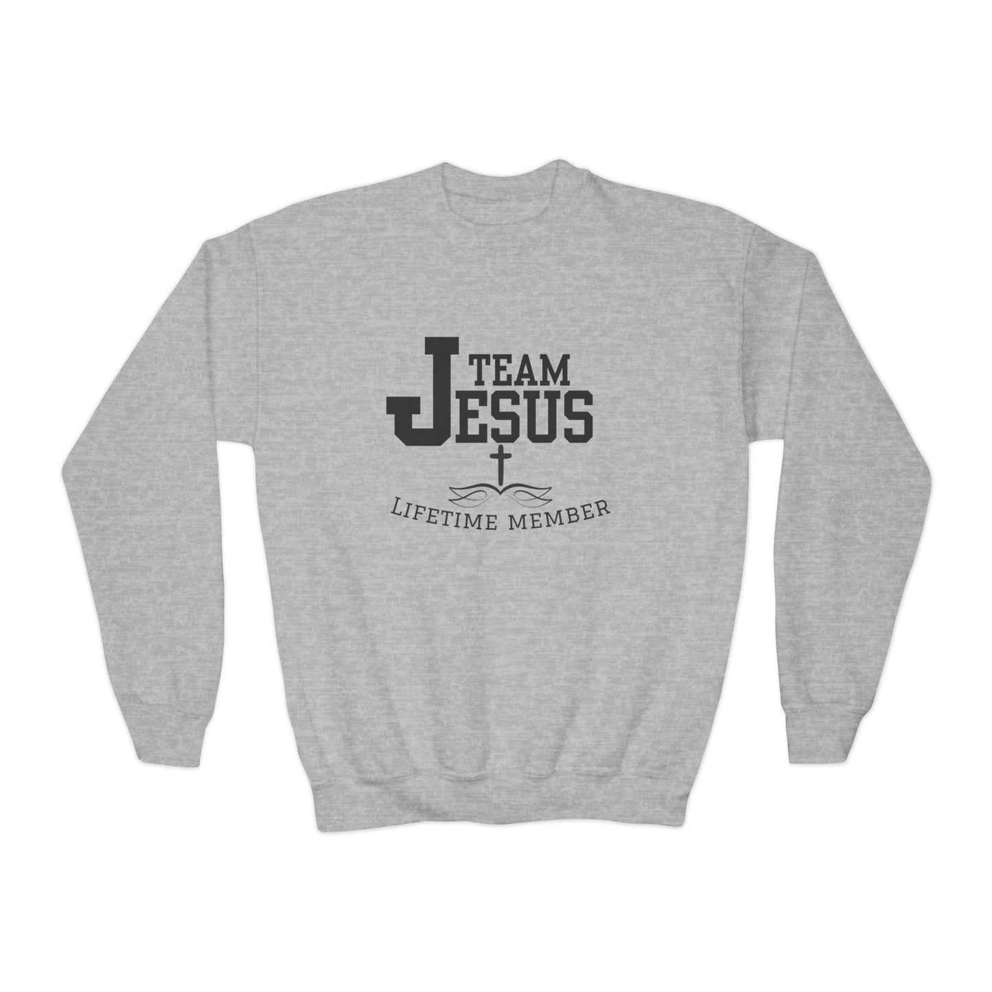 Team Jesus Youth Crewneck Sweatshirt