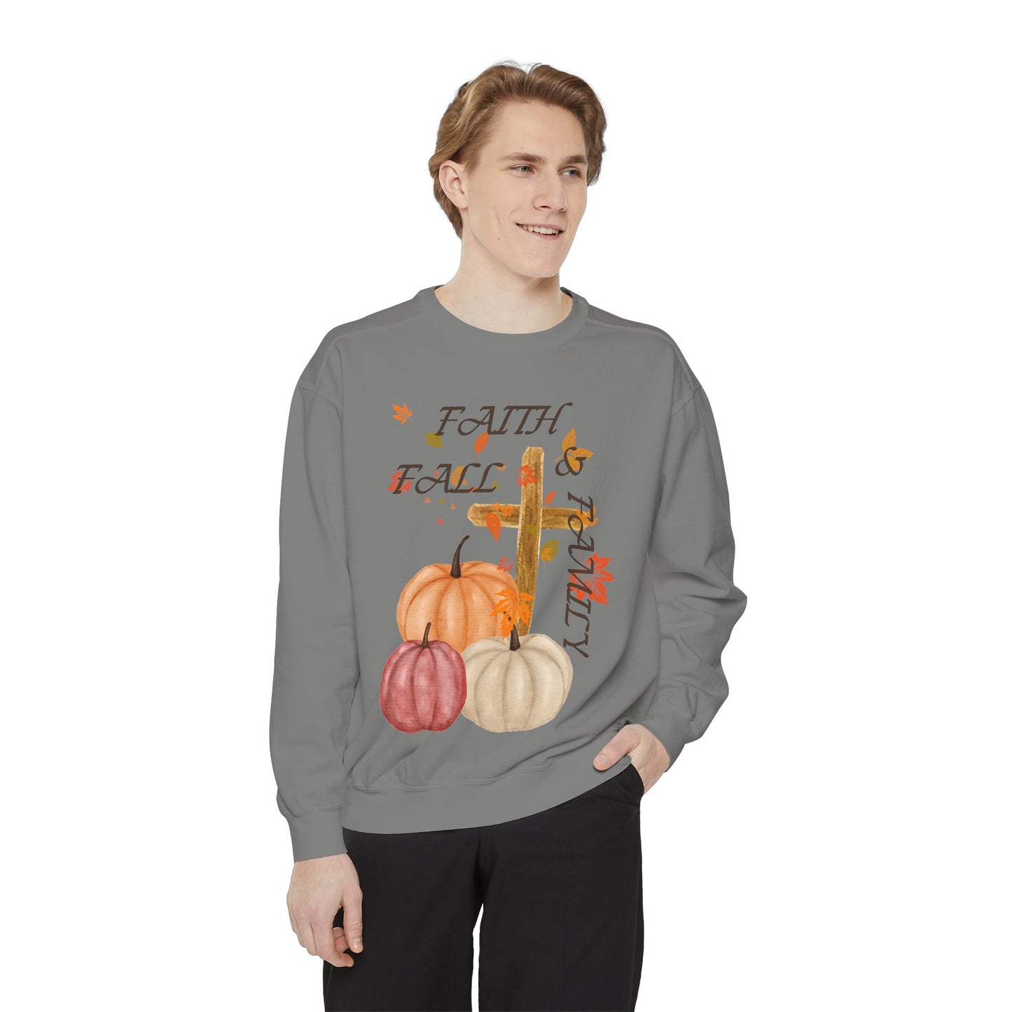 Fall Faith Unisex Sweatshirt - Warm and Comfortable Christian Apparel