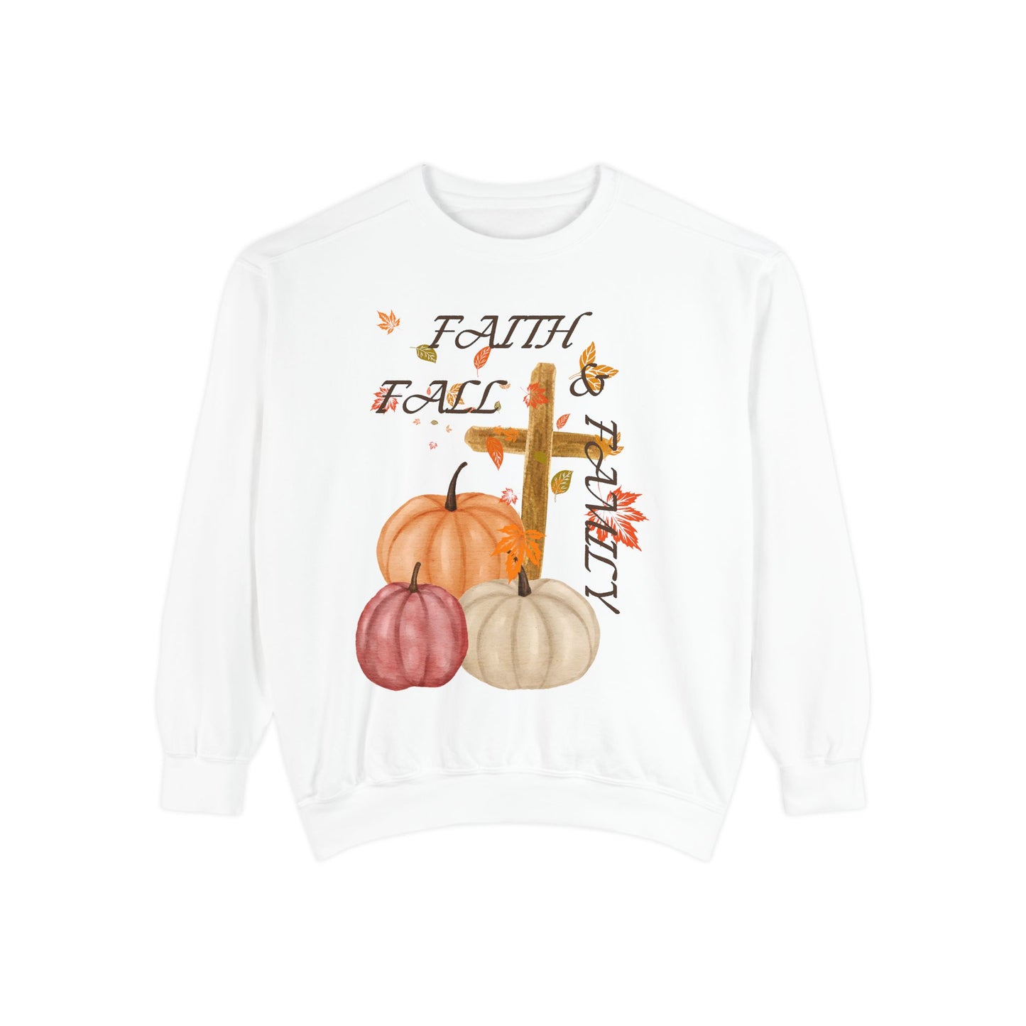 Fall Faith Unisex Sweatshirt - Warm and Comfortable Christian Apparel