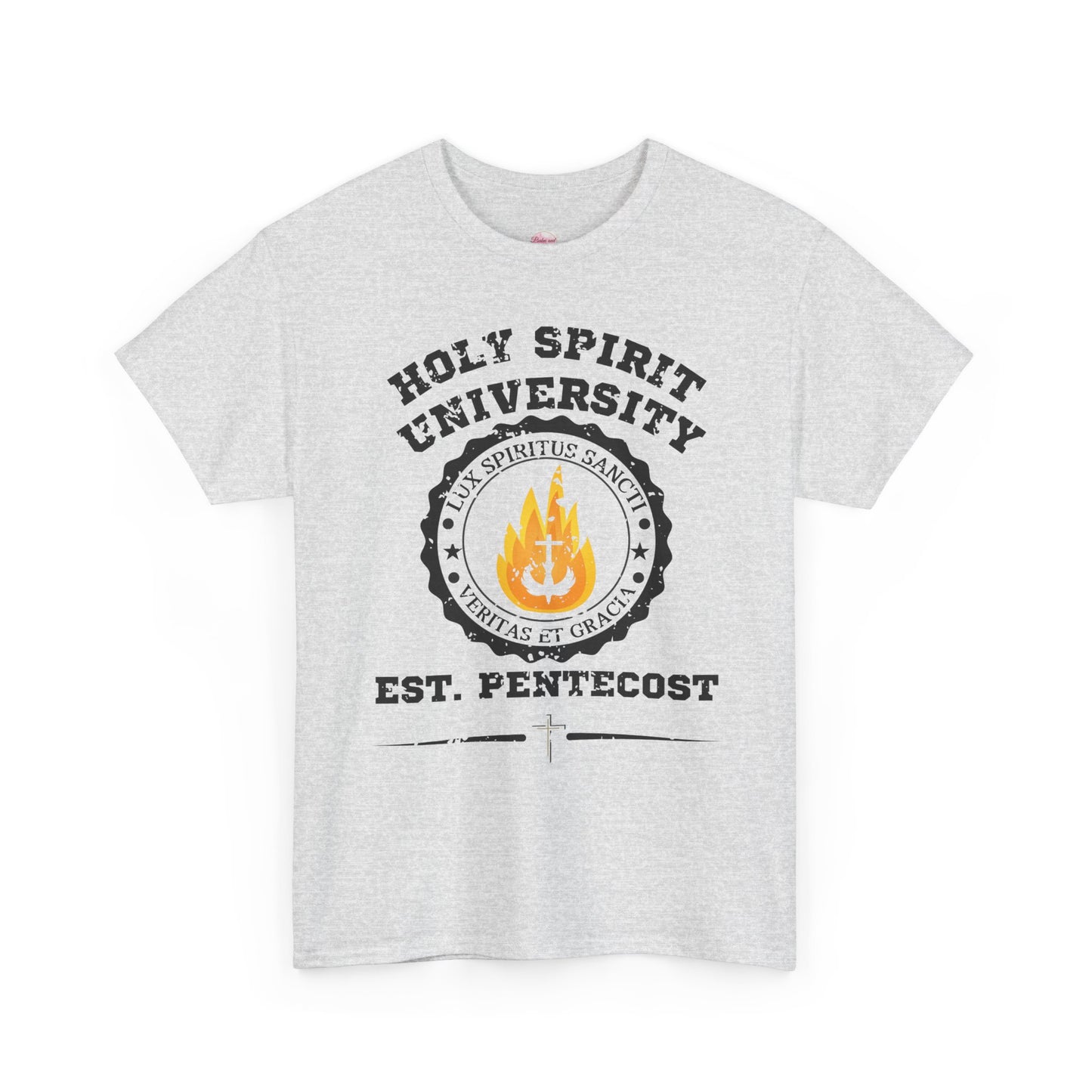 HOLY SPIRIT U. Collegiate Tee 🔥 EST. Pentecost | Comfort Colors