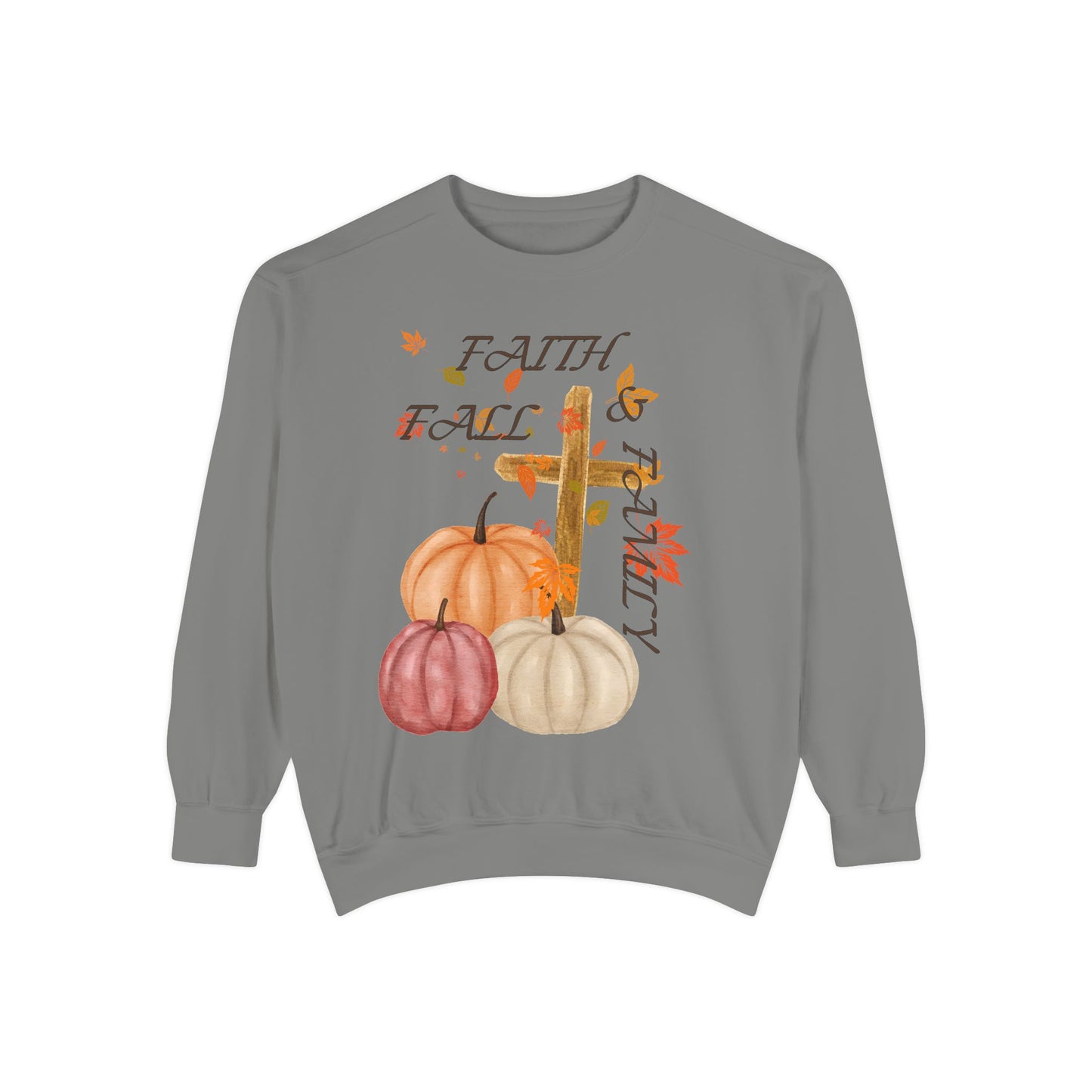 Fall Faith Unisex Sweatshirt - Warm and Comfortable Christian Apparel