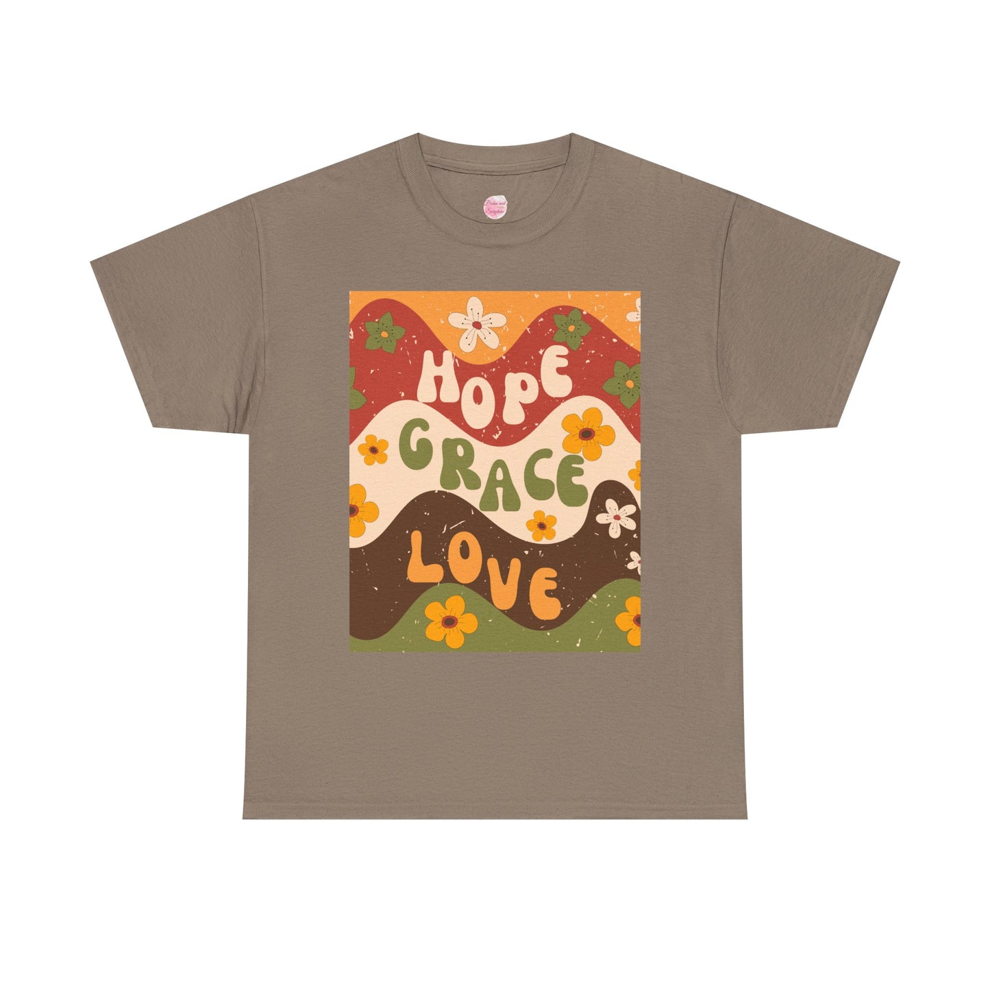 Groovy Faith! Hope Grace Love T-Shirt - Shop Now! 💖
