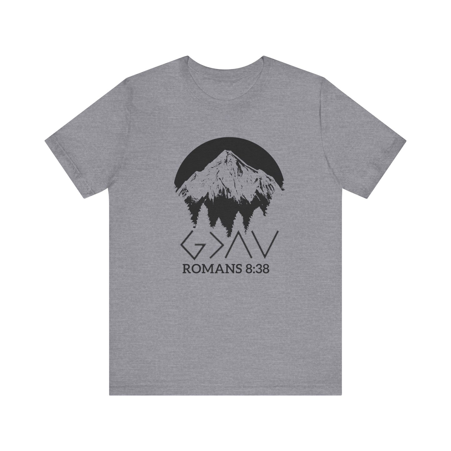 God is Greater Unisex Jersey Short Sleeve Tee