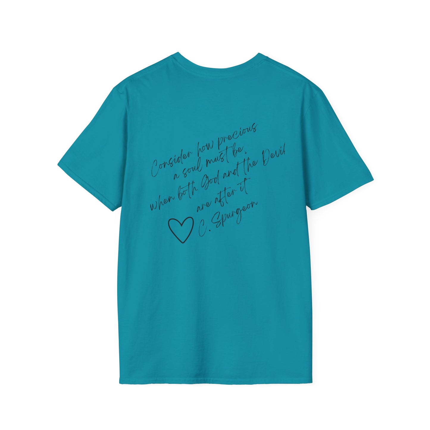 How Precious a Soul- Inspirational Unisex Softstyle T-Shirt