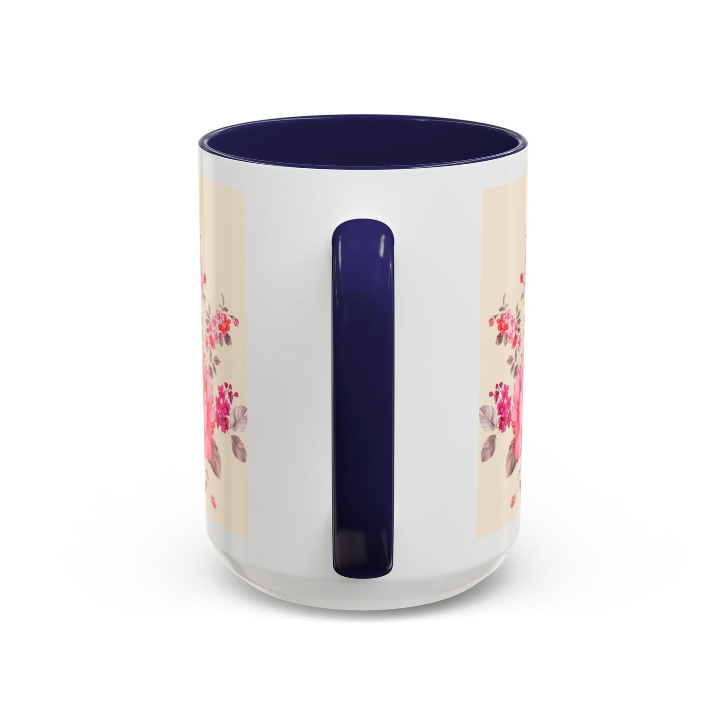 Flowers Accent Coffee Mug (11, 15oz)