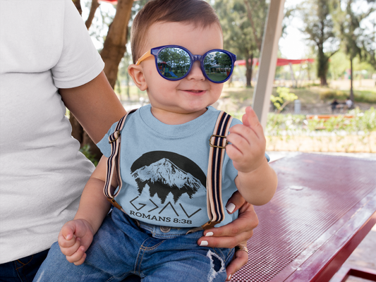 God is Greater Infant Fine Jersey Tee
