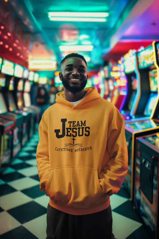 Team Jesus Unisex Heavy Blend™ Hooded Sweatshirt